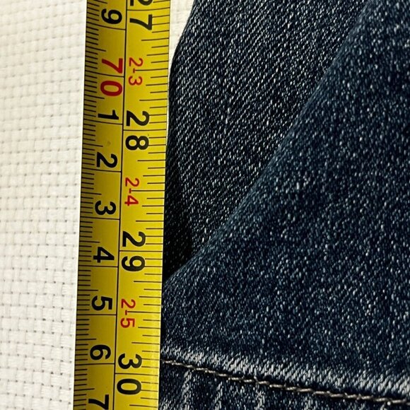 Rock‎ & Republic Jeans Mens Slim Straight Medium Wash Blue Denim Size 34x30 - Picture 6 of 8